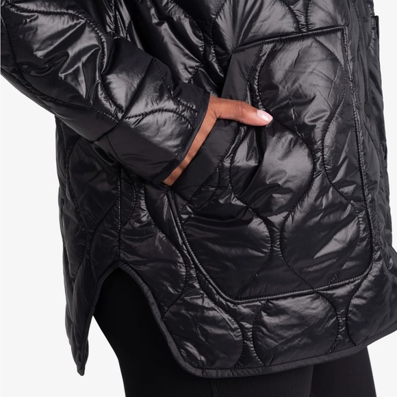 Lole The Shacket Oversized Jacket - Black - Picture 6 of 10